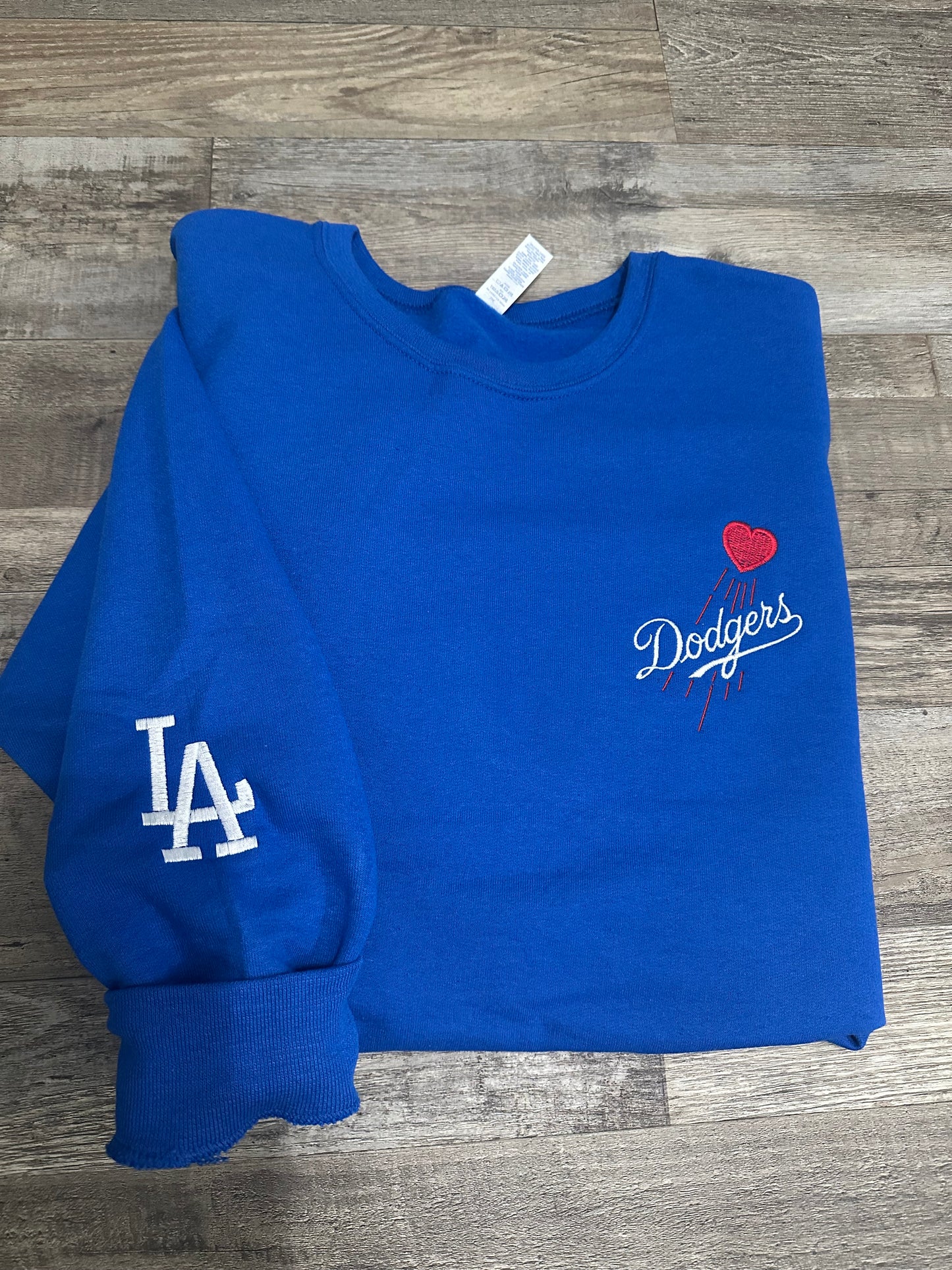 Dodgers + sleeve
