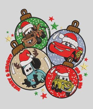 Cars ornaments