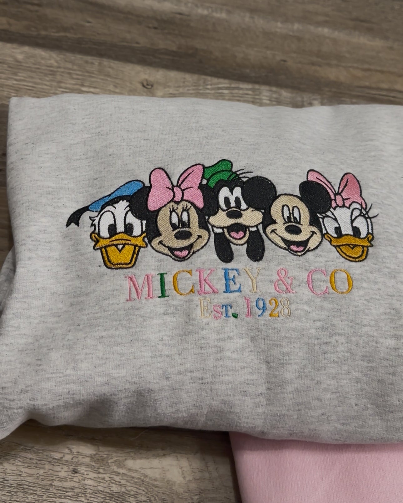 Mickey and friends