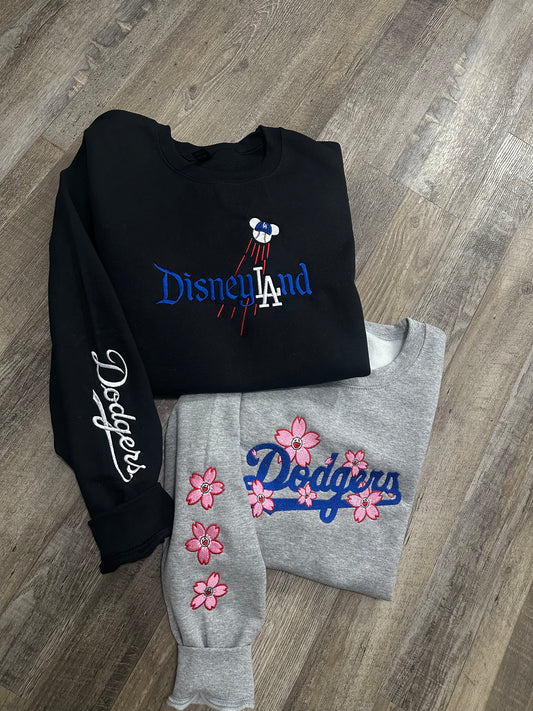 Dodgers crewnecks