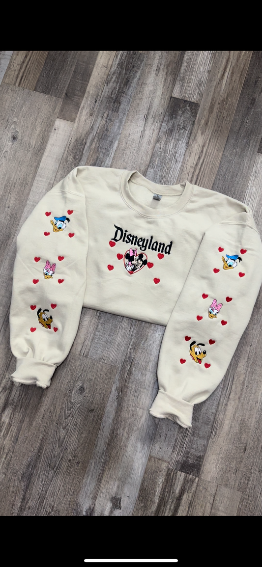 Mickey and friends