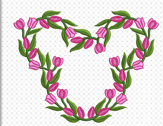Flower ears T shirt