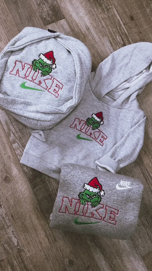 Nike grinch toddler /youth crewneck